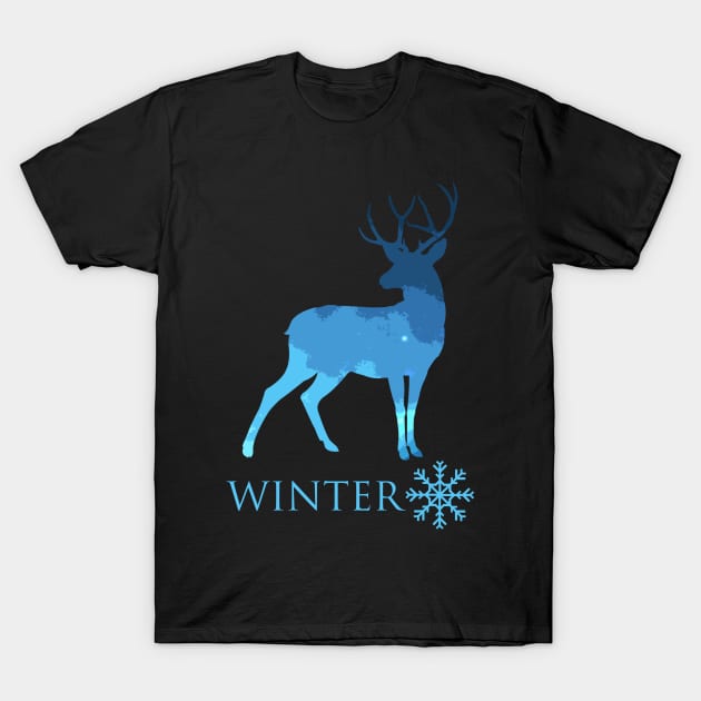 Winter T-Shirt by Scailaret